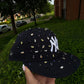 Rhinestone Fitted Cap